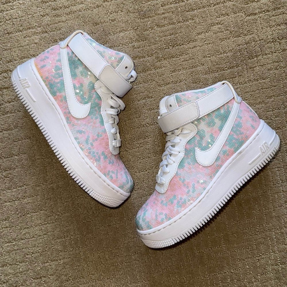 Nike Air Force 1 Upstep Hi LX Summer Shine Kidcore Maximalist - Picture 3 of 11